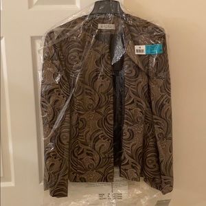 KASPER- Blazer- Gold/Black -Size 16